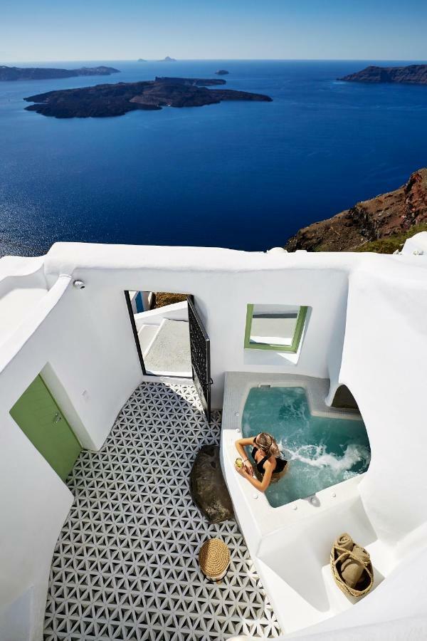 Gitsa Cliff Luxury Villa Imerovigli  Exterior foto