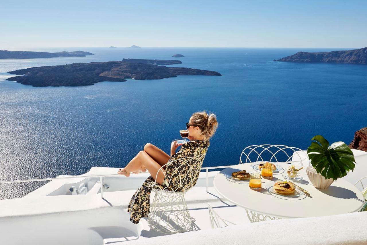 Gitsa Cliff Luxury Villa Imerovigli  Exterior foto
