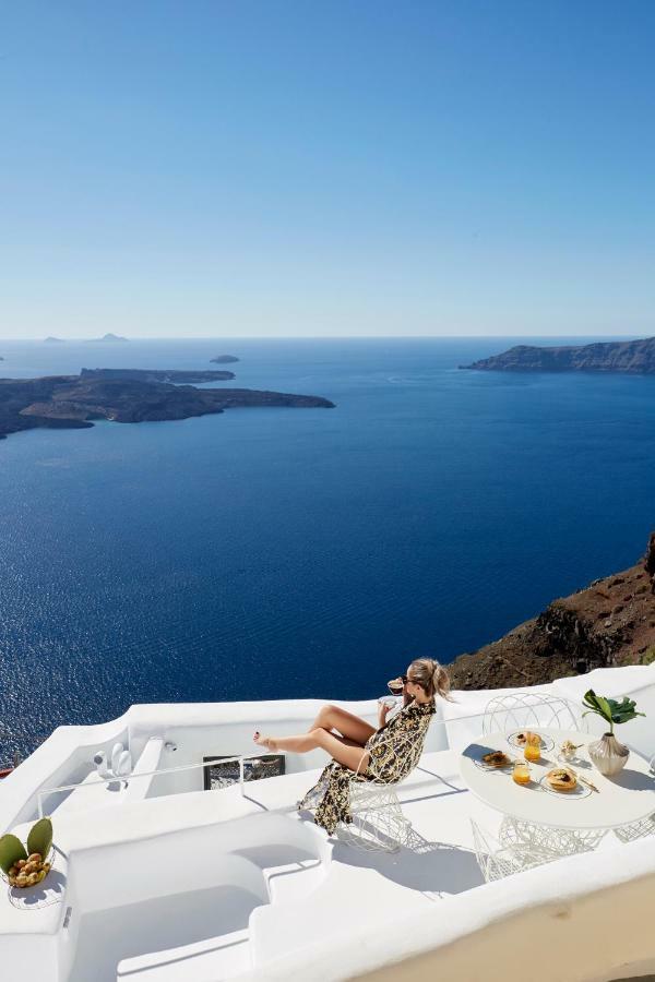 Gitsa Cliff Luxury Villa Imerovigli  Exterior foto