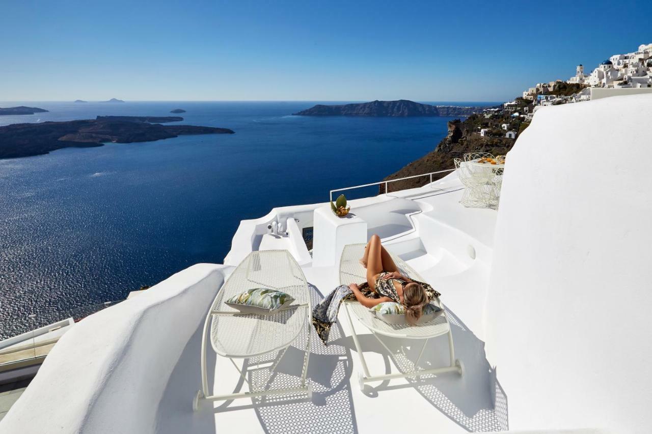 Gitsa Cliff Luxury Villa Imerovigli  Exterior foto