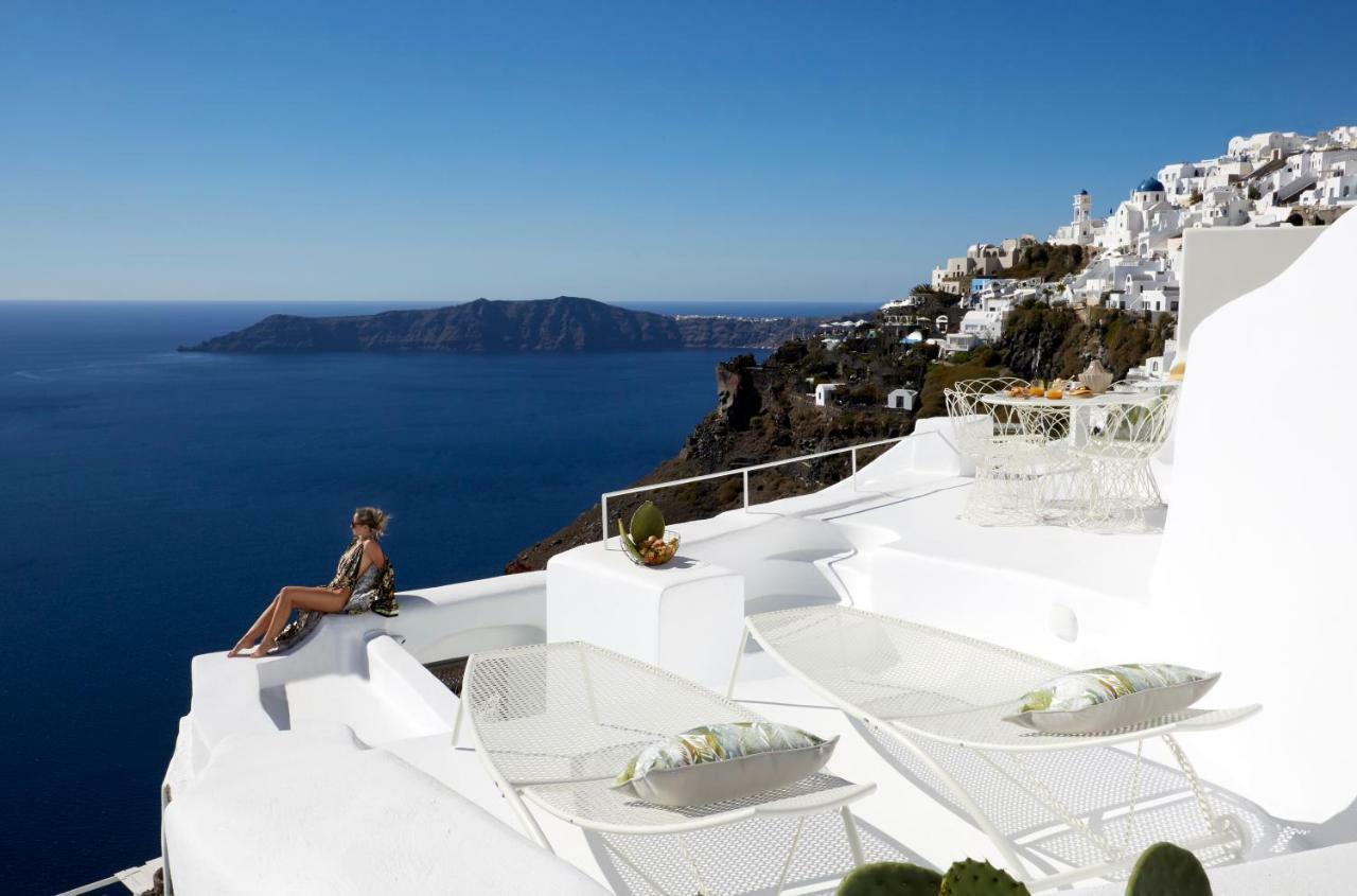 Gitsa Cliff Luxury Villa Imerovigli  Exterior foto
